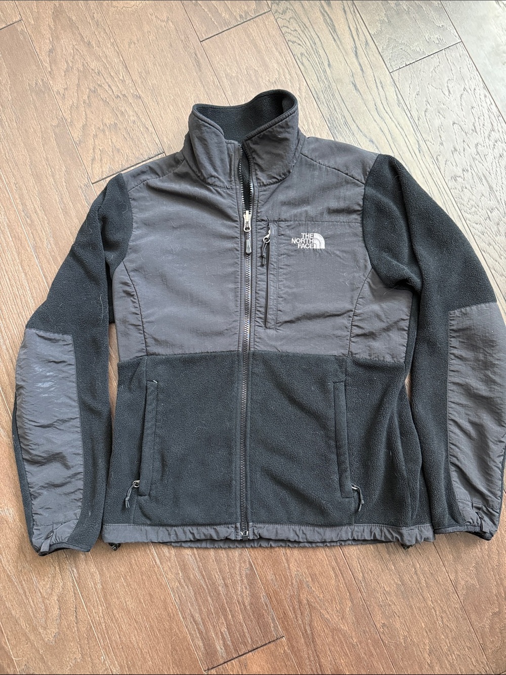 The North Face Women's Polartec Denali Fleece Jacket Black Size Small Full Zip